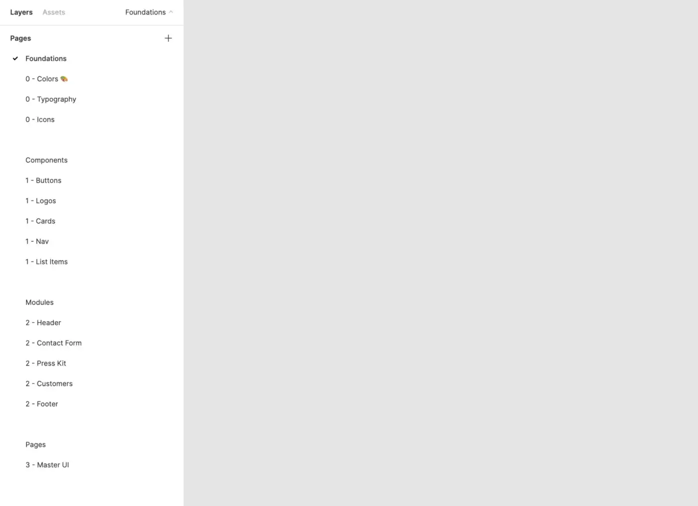 Atomic design methodology demonstrated in Figma.