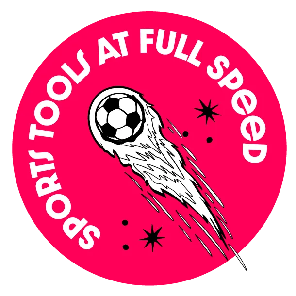 Sticker illustration representing high-speed digital tools built for sports platforms and performance-driven experiences.